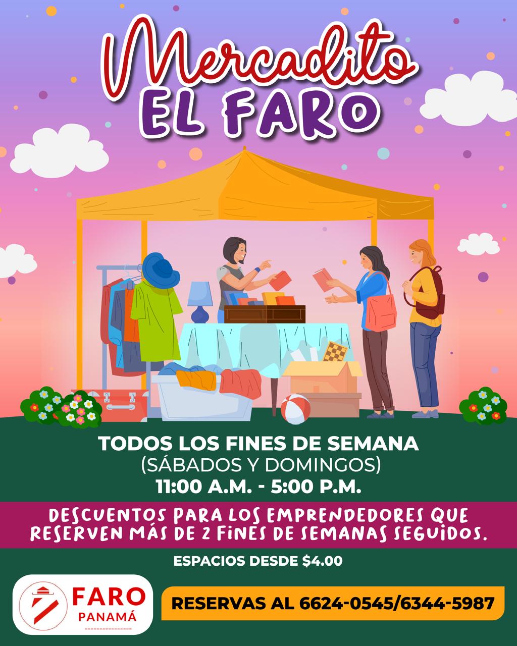 Mercadito en el Faro