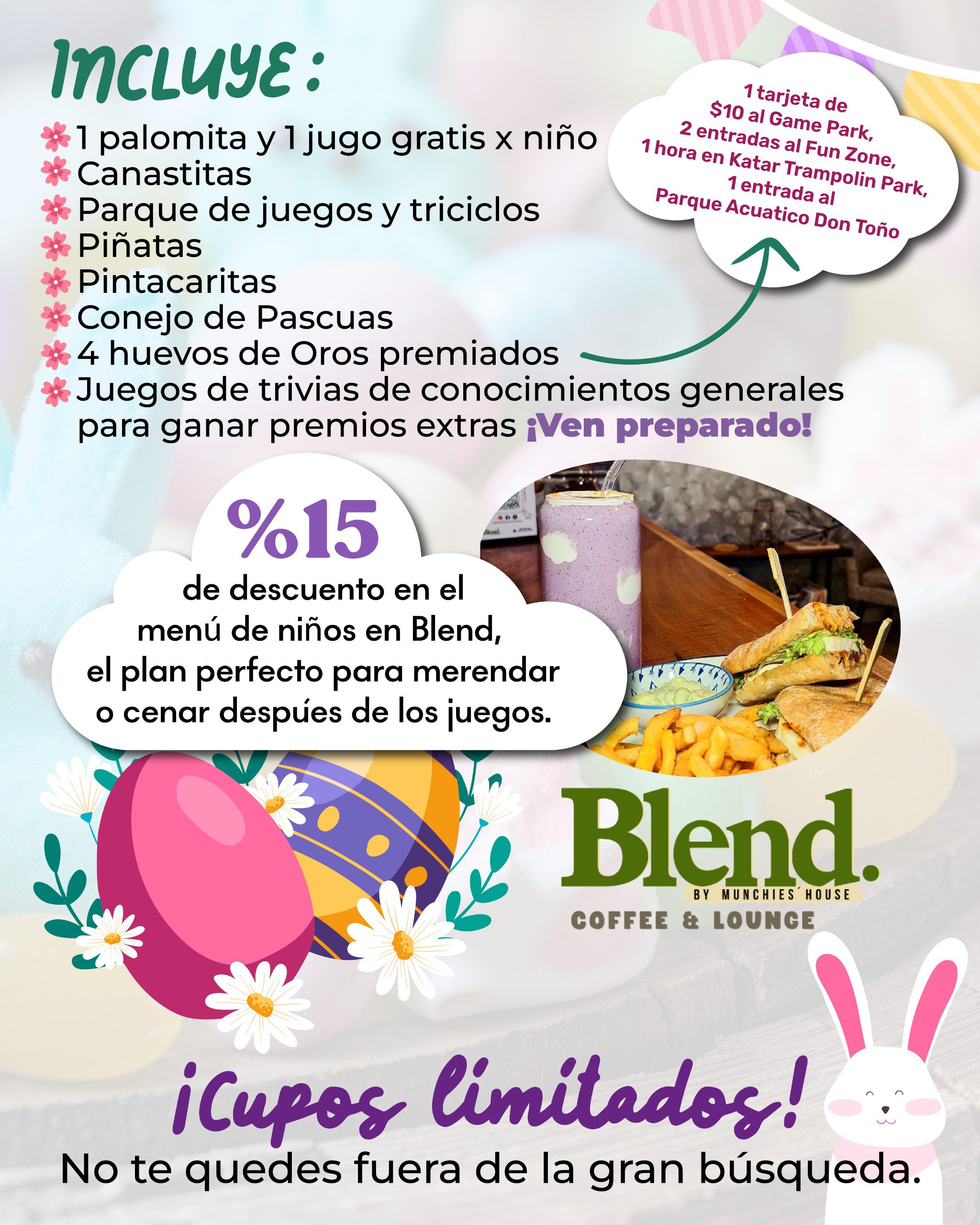 Evento de Abril - Búsqueda de los Huevos de Oro