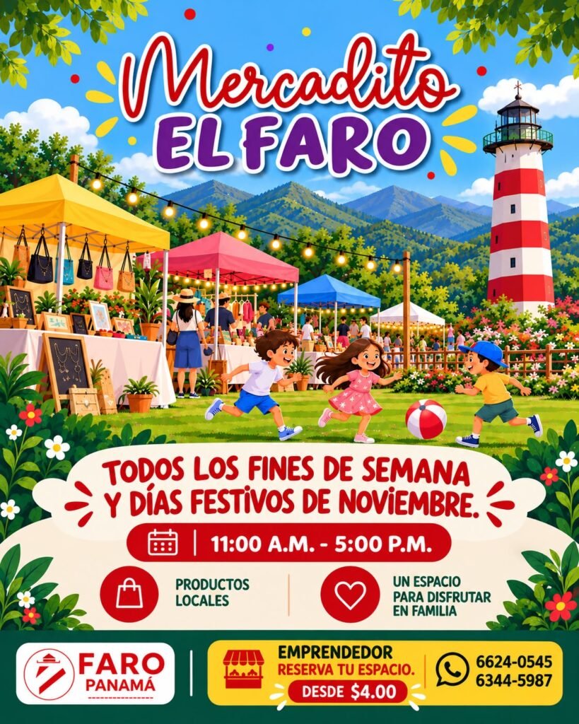 Mercadito en *Faro Panamá*